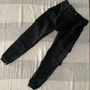 Black Cargo Pants